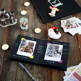 Photo Scrapbook with Retro Prints - 20 Pcs.