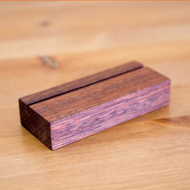 Wooden Photo Holder