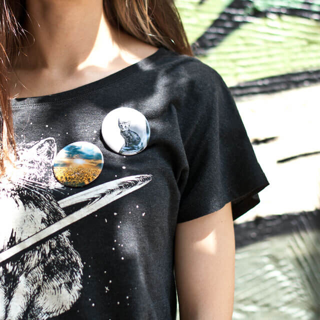 Pin Badges - 12 Pcs.