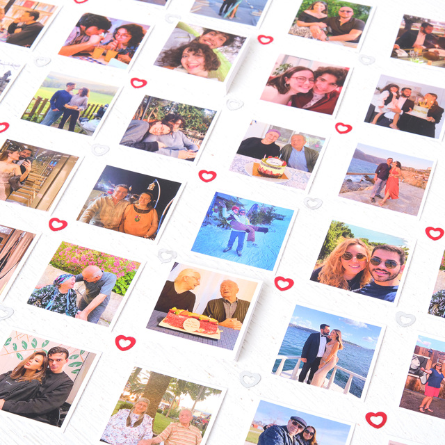 Mini Square Prints 118 Pcs, Online Photo Prints Sosyopix
