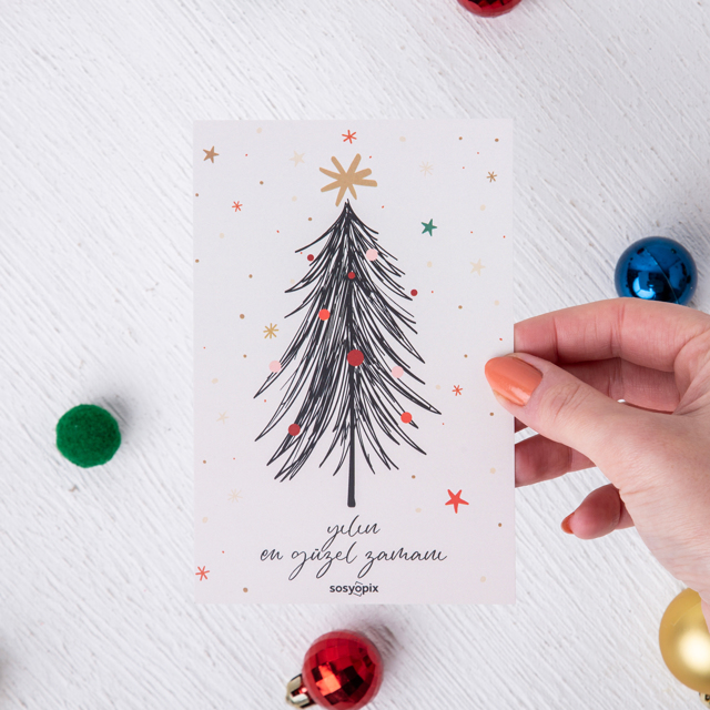 Yılın En Güzel Zamanı Motto Kartı