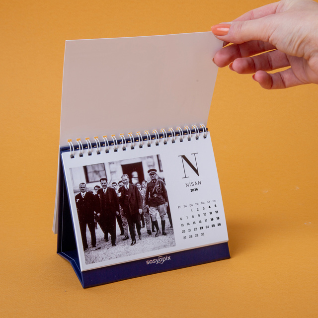 Ataturk Desk Calendar - 2026