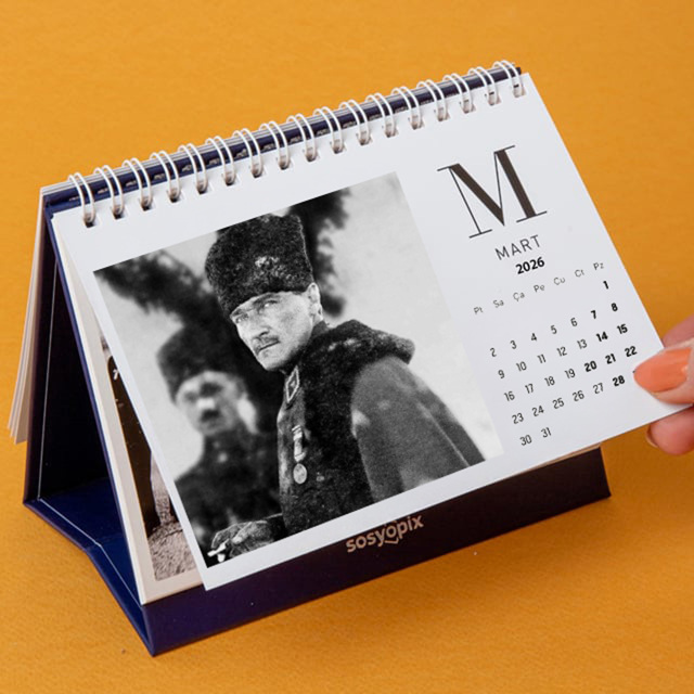 Atatürk Masa Takvimi - 2026