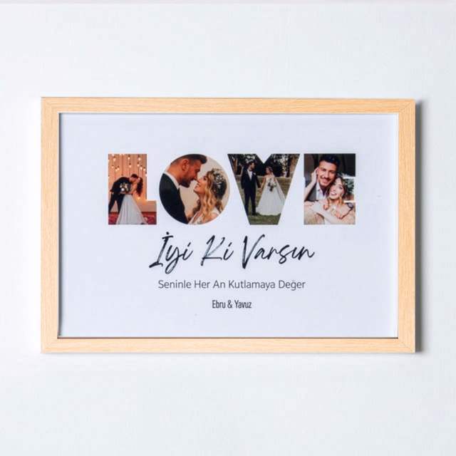 Love Written 20x30 Sticky Frame