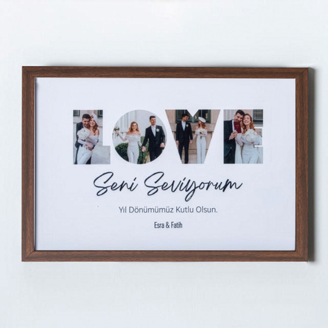 Love Written 20x30 Sticky Frame