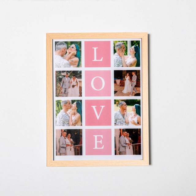 Valentine's Gift 8 Photo Sticky Frame