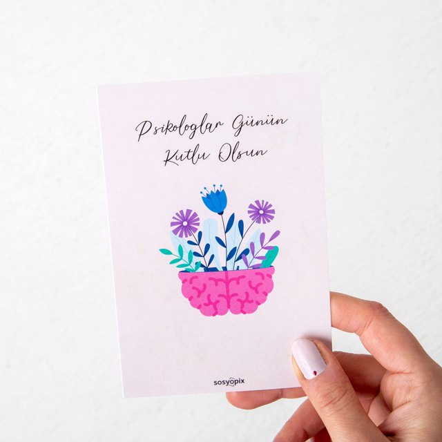 Psikolog Motto Kartı