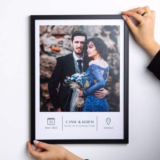 En Güzel Gün 30x40 Yapışan Çerçeve