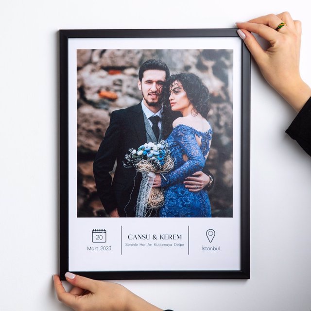 En Güzel Gün 30x40 Yapışan Çerçeve