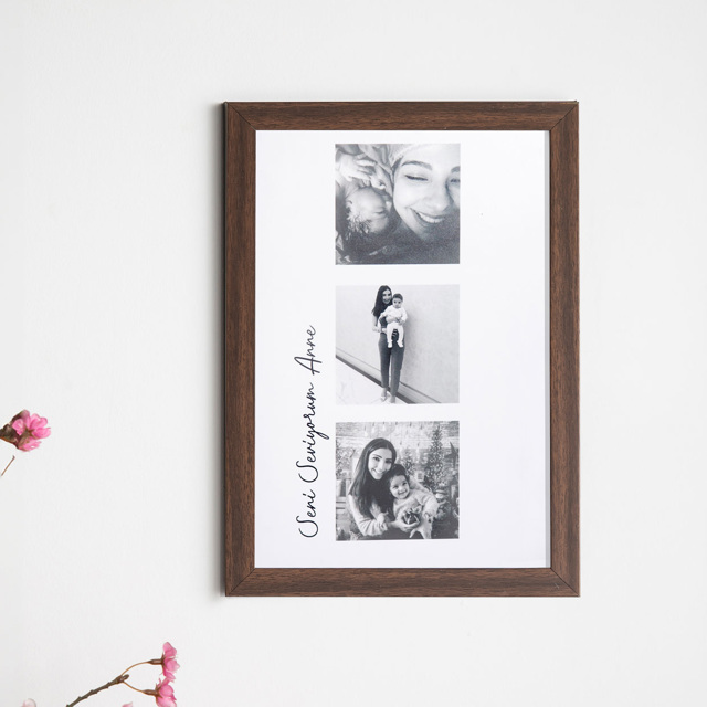 20x30 Sticky Frame with 3 Photos for Mother