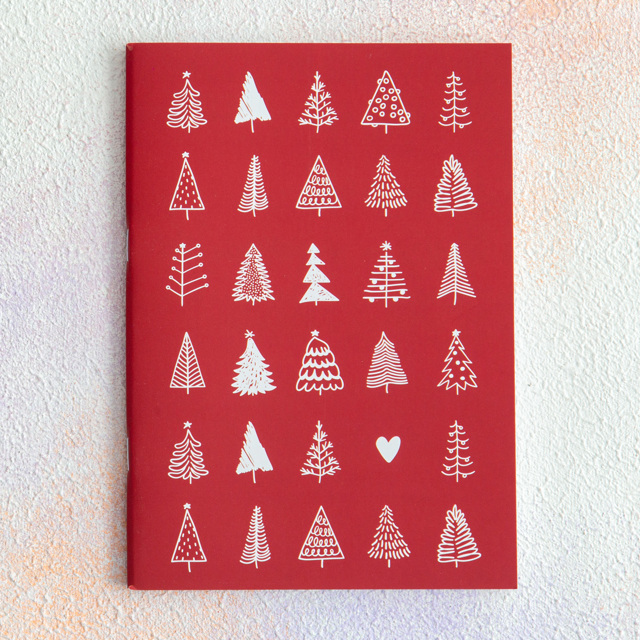 Kırmızı Çam Ağacı Defter