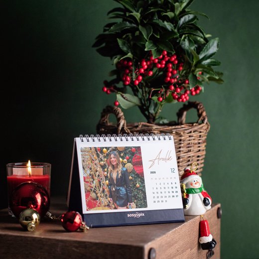 Desk Calendar - 2026