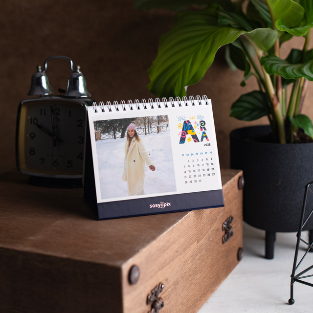 Desk Calendar - 2026