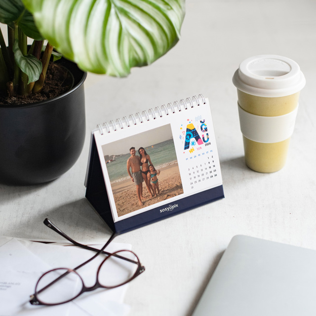 Desk Calendar - 2026