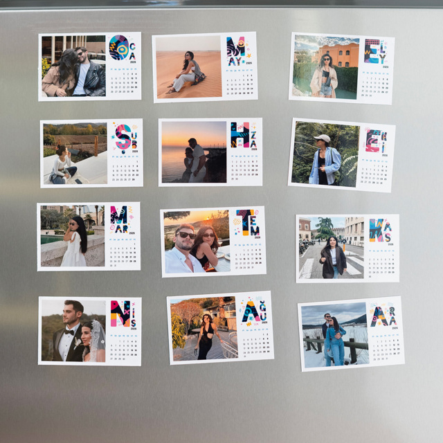Magnet Calendar - 2026