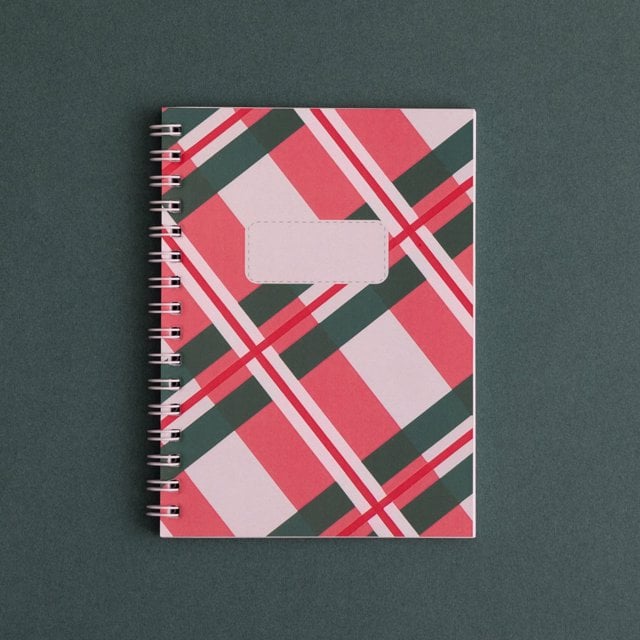 Plaid Mini Notebook