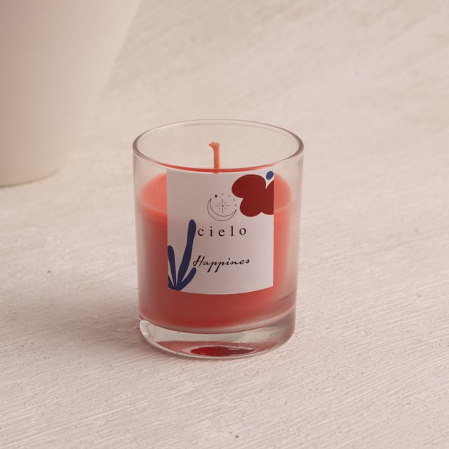 Cielo Kırmızı Happines Mum