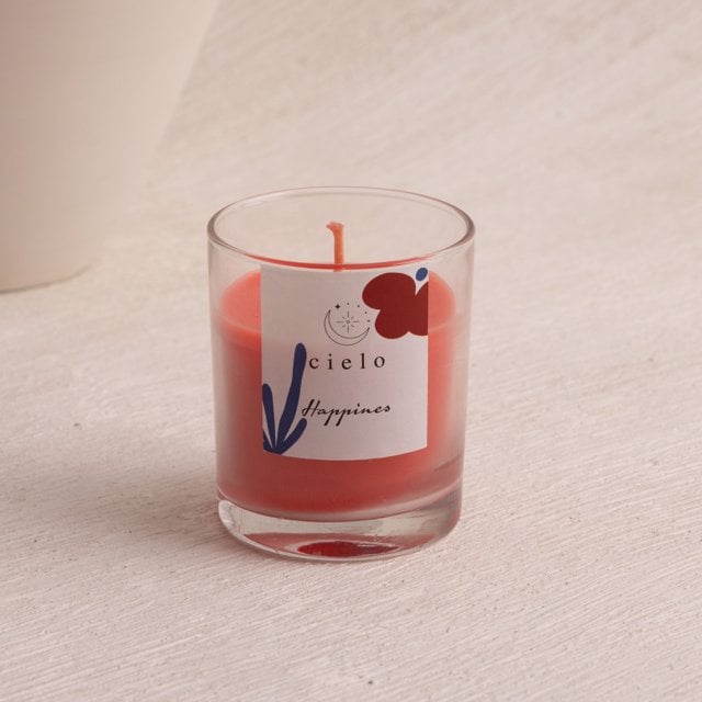 Cielo Kırmızı Happines Mum