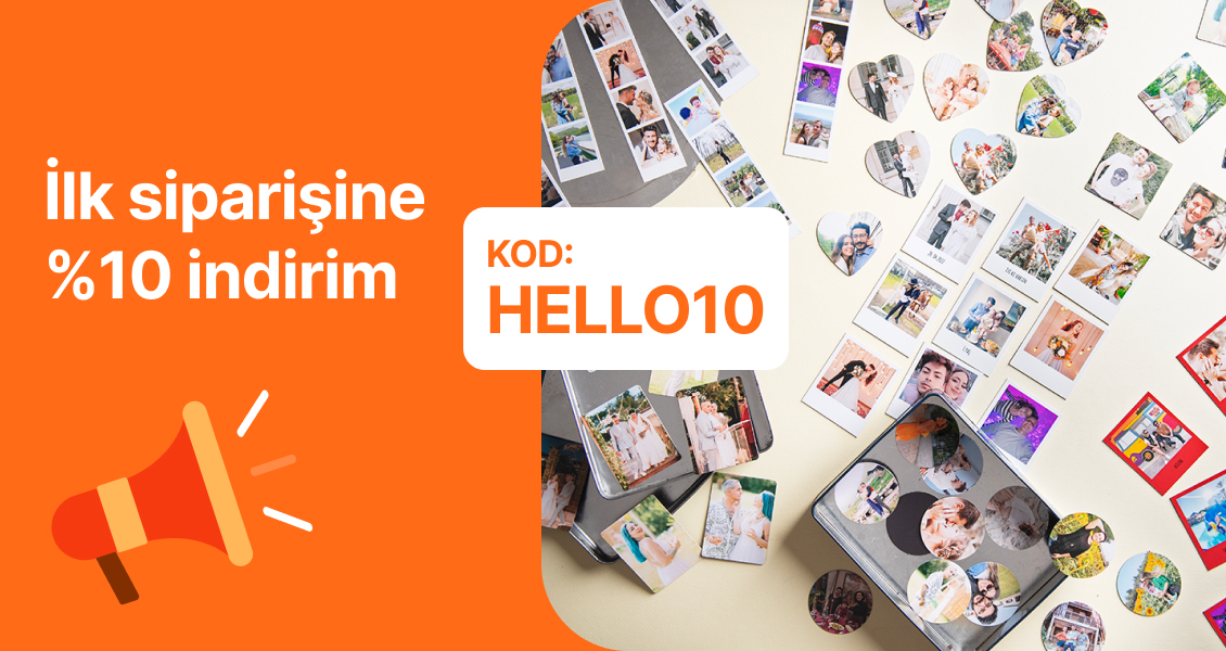 İlk Siparişine Özel İndirim!